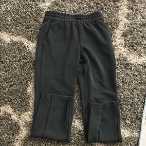 Black Lululemon softstreme sweatpants